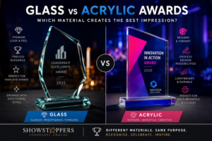Glass vs Acrylic Awards